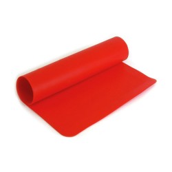 MAGIC SOFT MATT RUBBER SHEET 0.8" MM ROJO